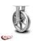 Service Caster 8 Inch V Groove Semi Steel Wheel Rigid Caster with Roller Bearing SCC-30R820-VGR - alternate 4